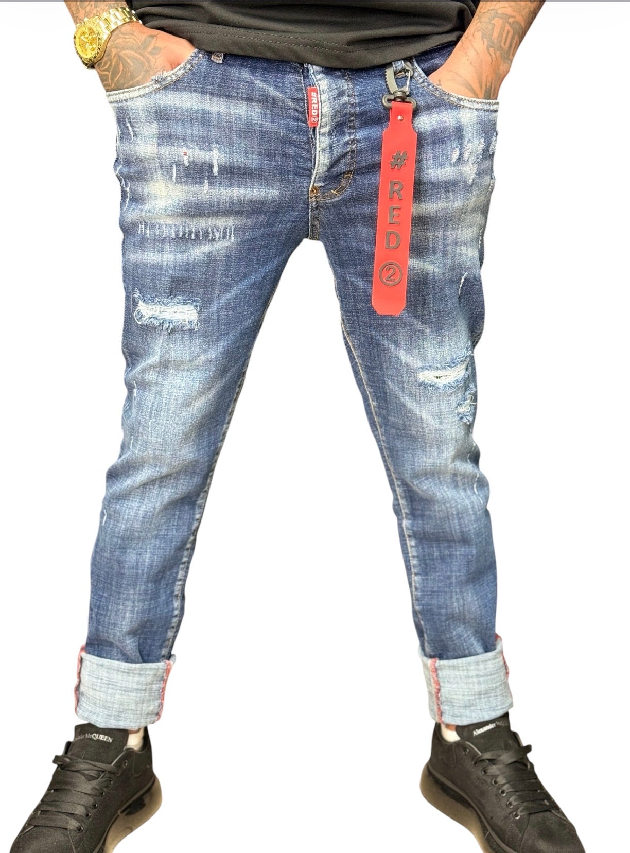 Red2 Мъжки Дънки